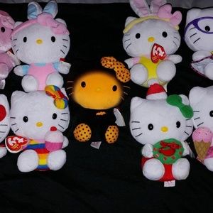 Hello Kitty Ty Plushes